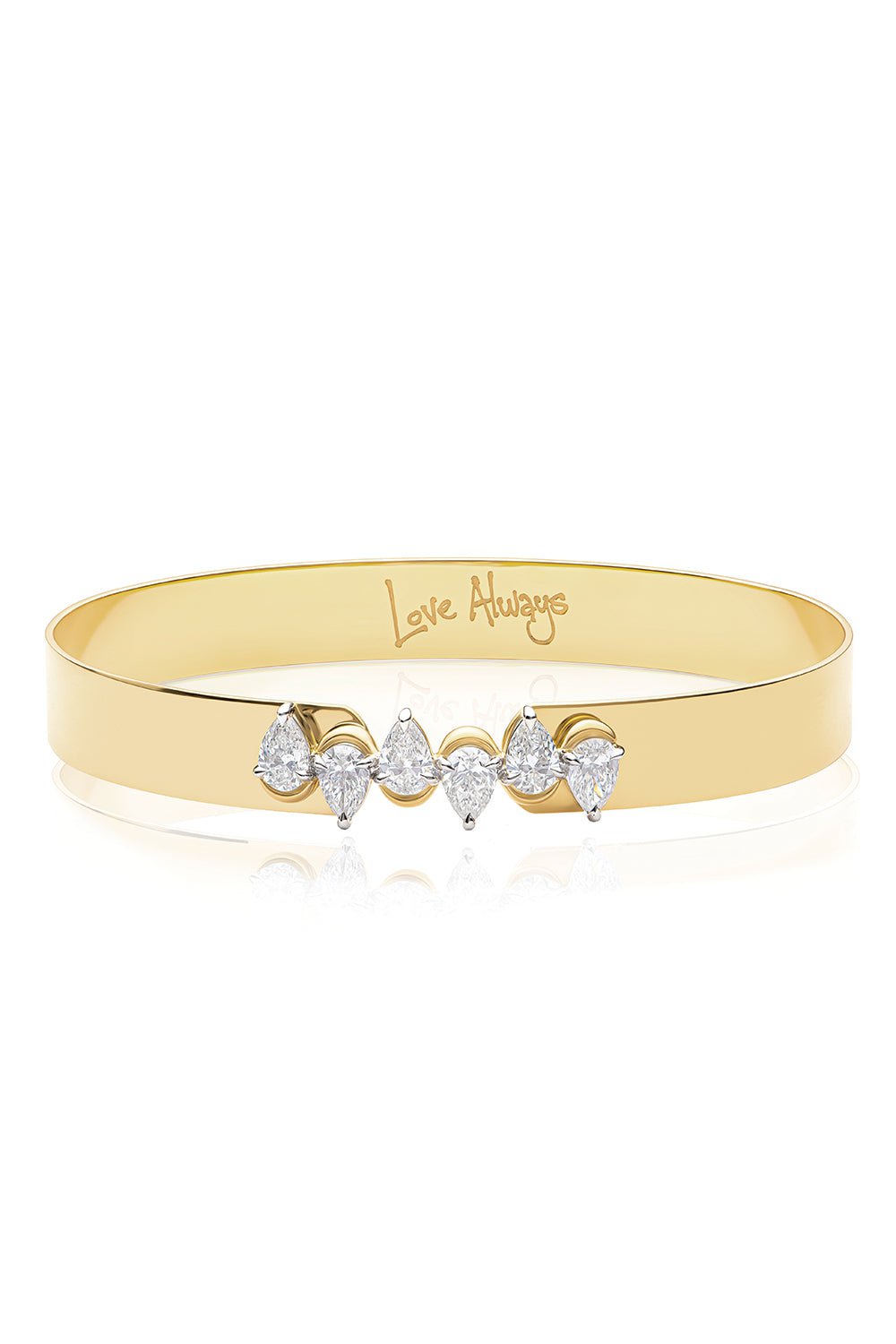 PHILLIPS HOUSE-Cuddled Pear Love Always Bracelet-YELLOW GOLD