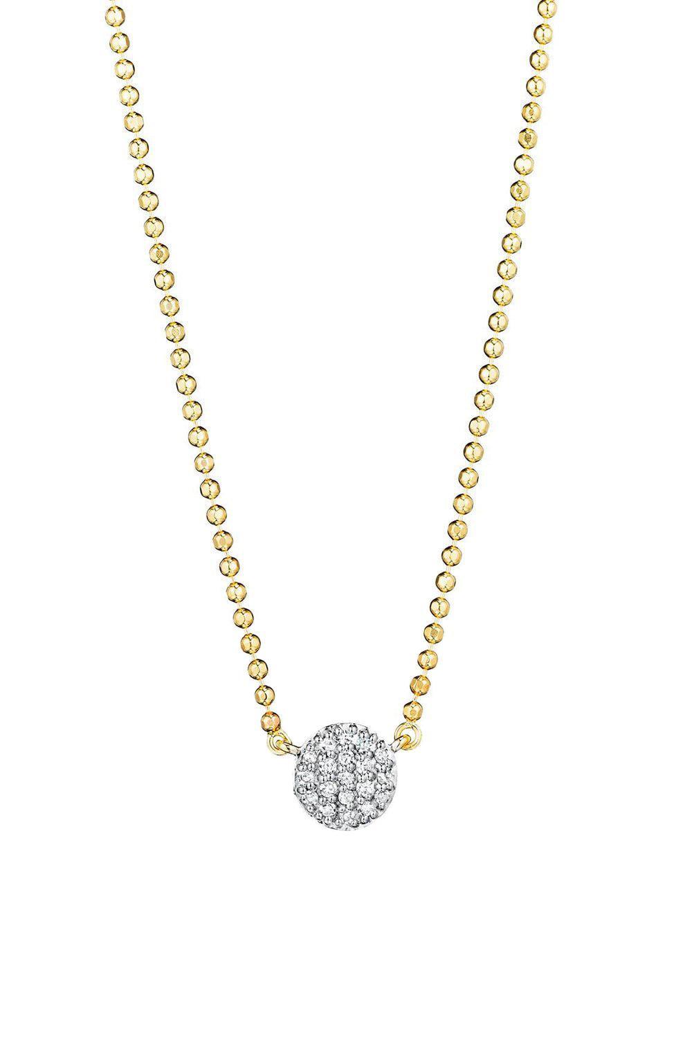 Micro Infinity Necklace-YELLOW GOLD-18-JEWELRYFINE JEWELNECKLACE O-PHILLIPS HOUSE