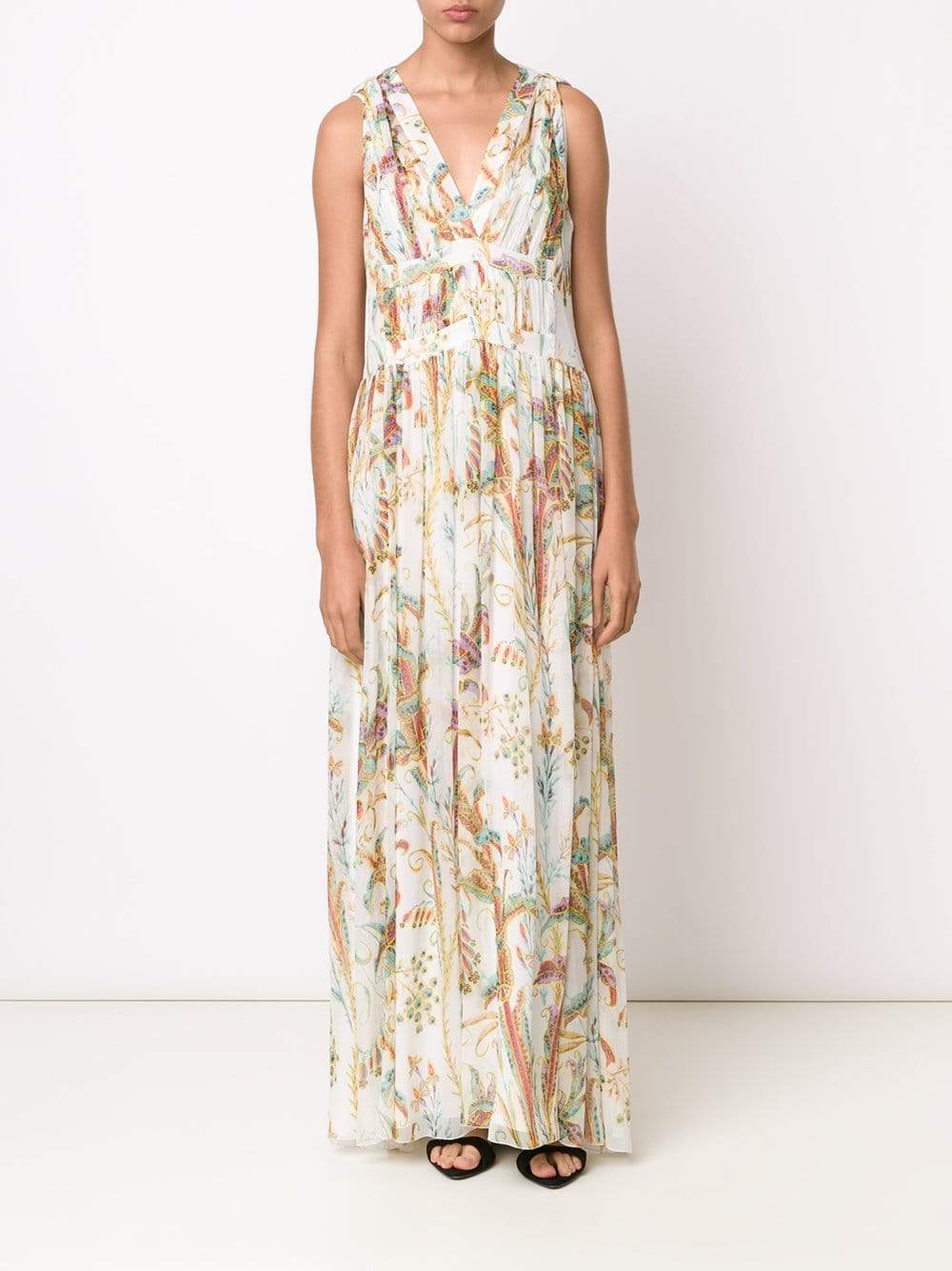 PHILOSOPHY-Fantasy Pleated Gown-