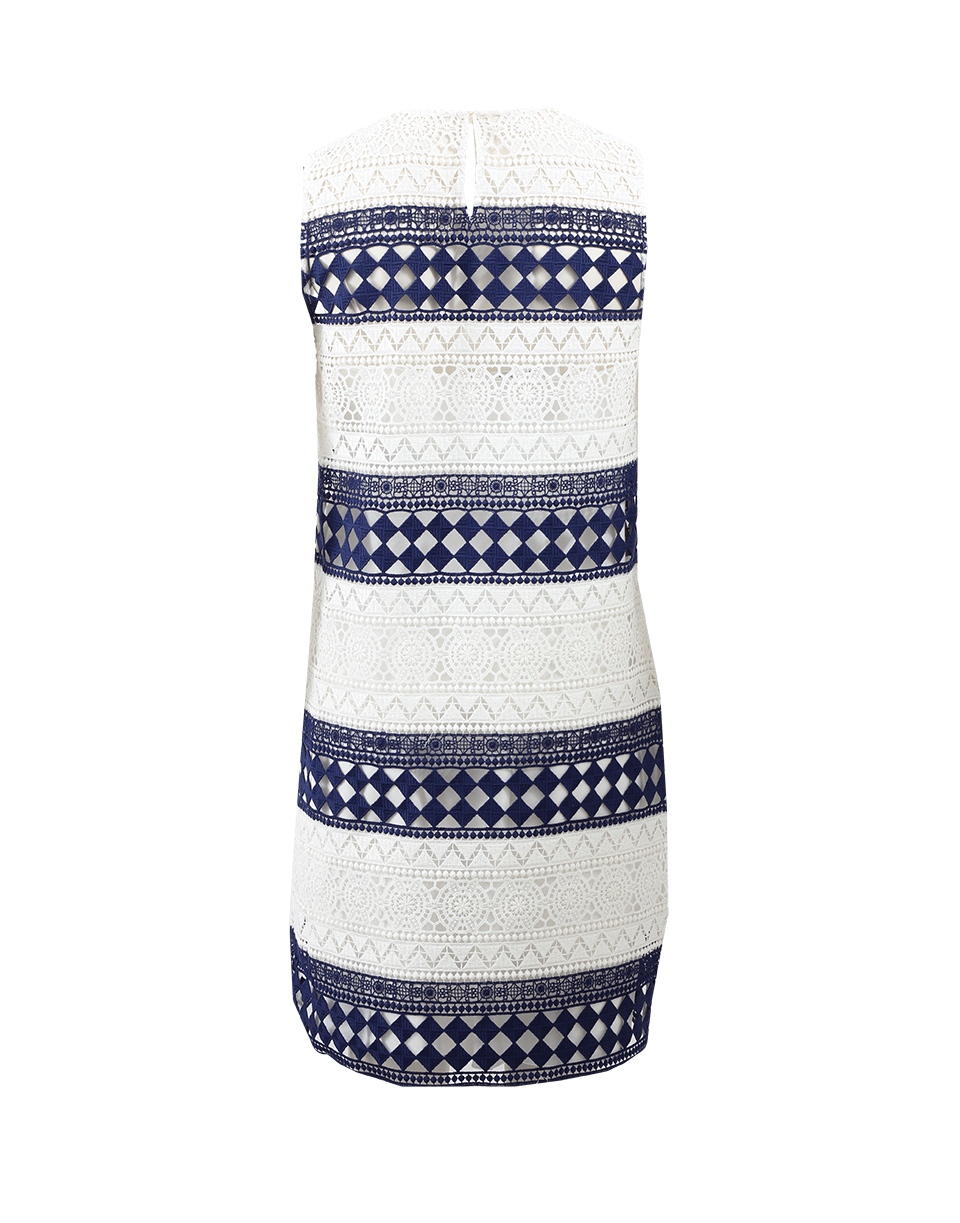 PHILOSOPHY-Striped Lace Dress-