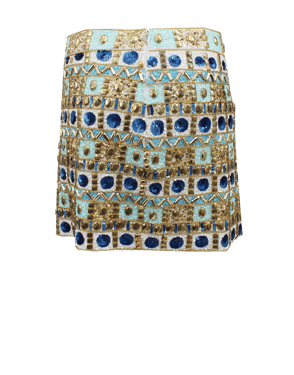 PIA PAURO-Embellished Skirt-