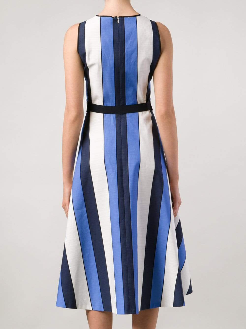 PIAZZA SEMPIONE-Striped Print Dress-
