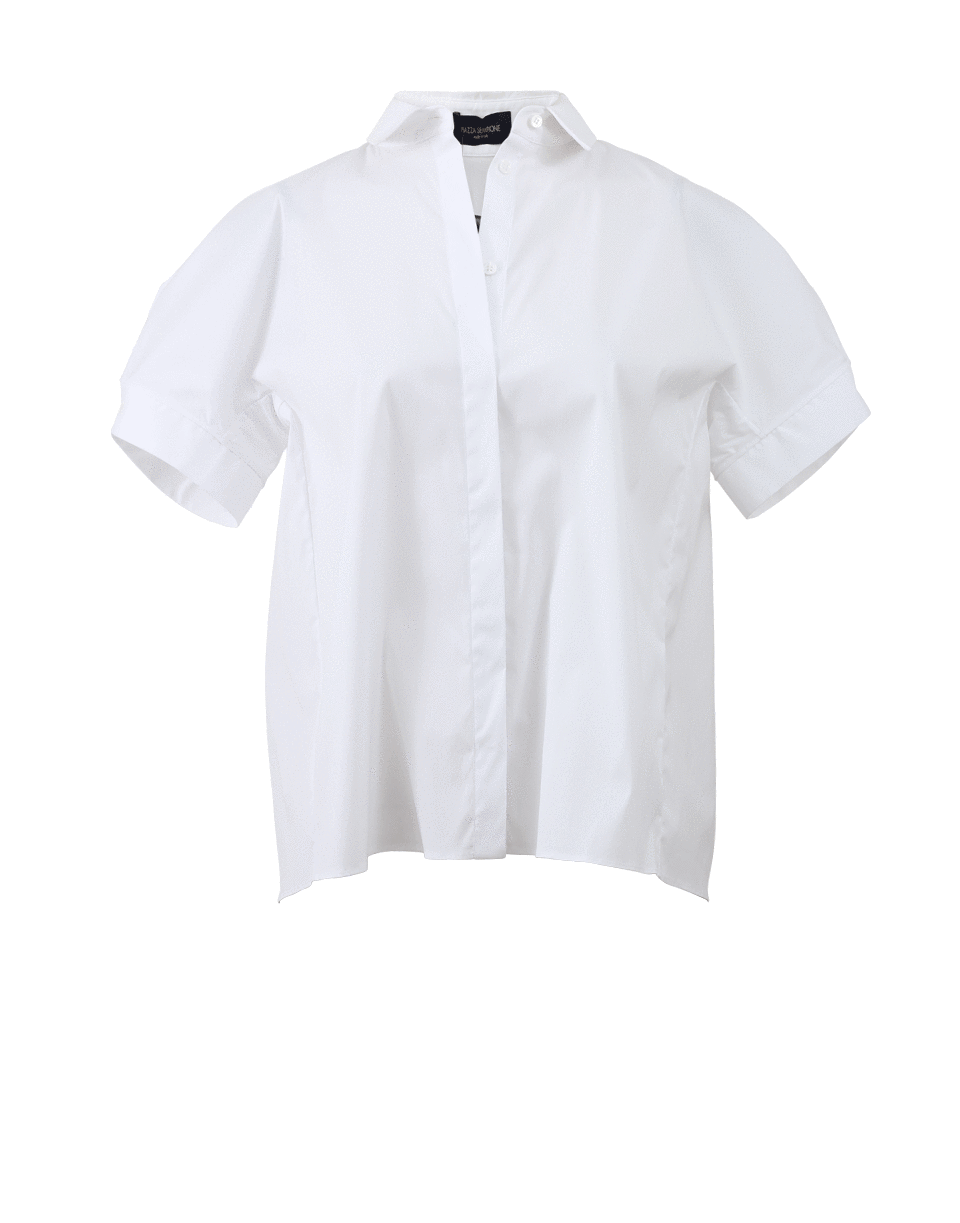 PIAZZA SEMPIONE-Pleat Back Blouse-