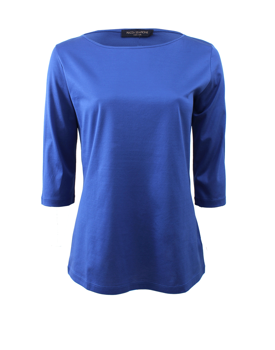 PIAZZA SEMPIONE-Boatneck Tee-