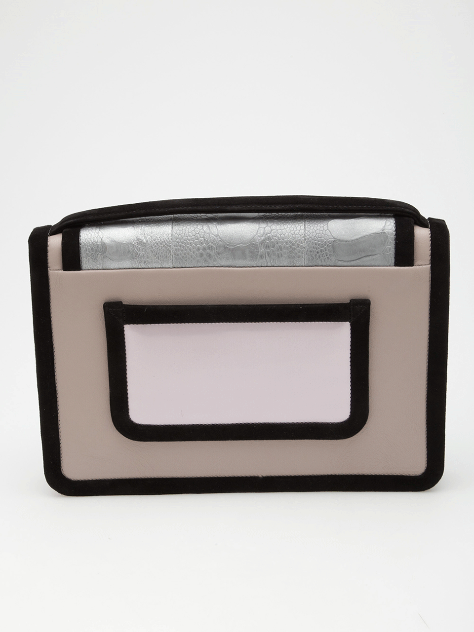 PIERRE HARDY-Large Flap Front Handbag-DUSTPINK