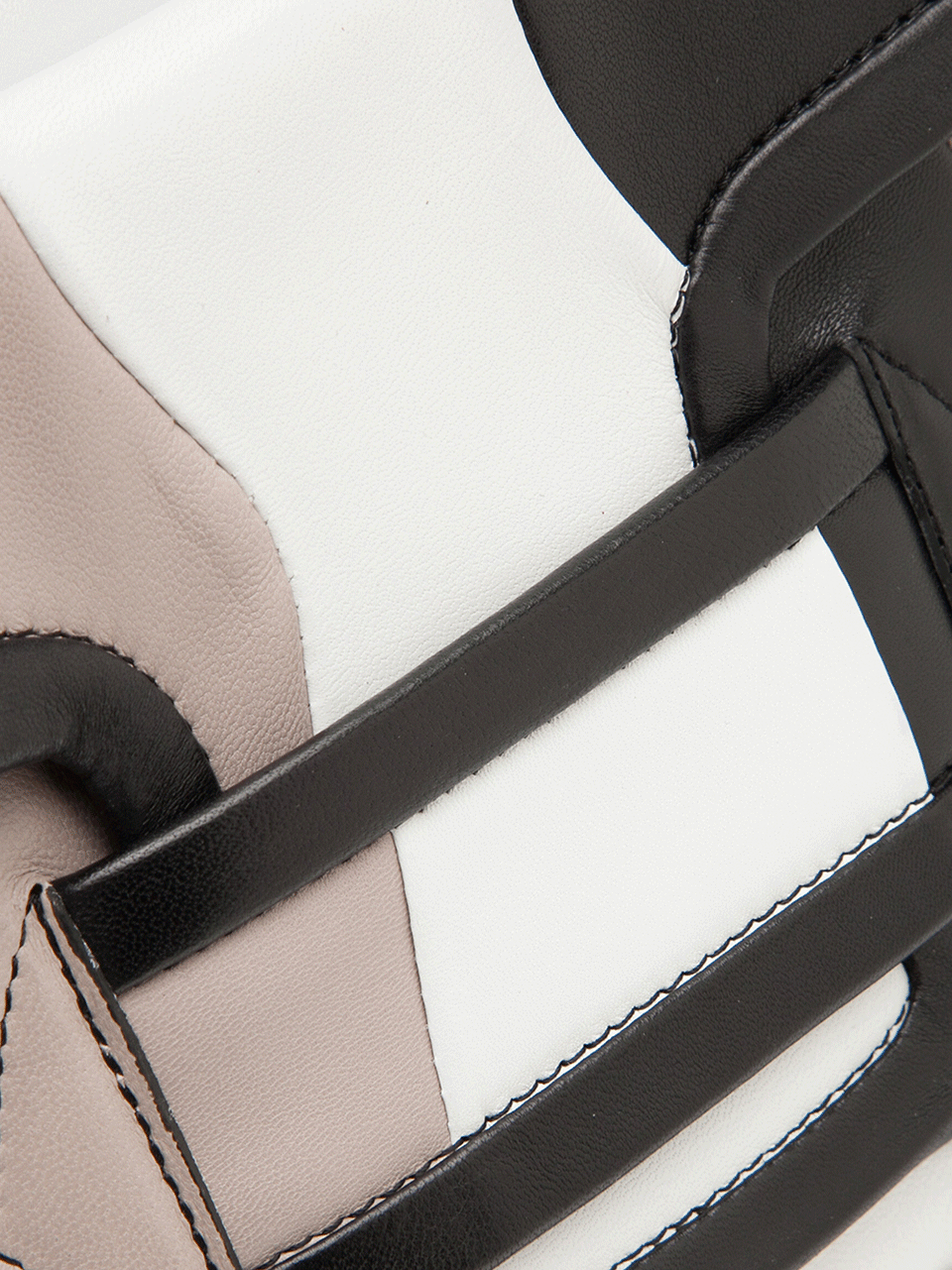 PIERRE HARDY-Tricolor Front Flap Bag-TRICOLOR