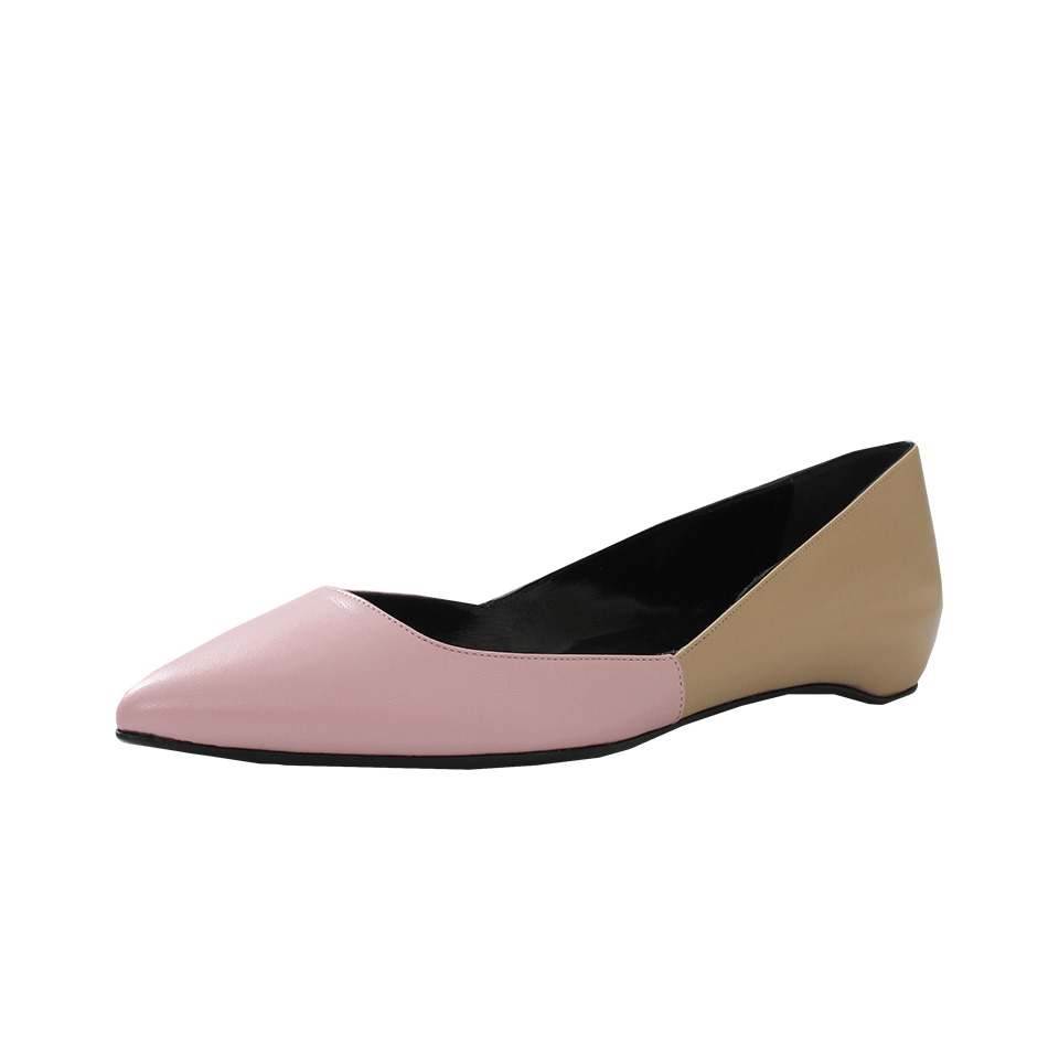 PIERRE HARDY-Classic Two Tone Flat-