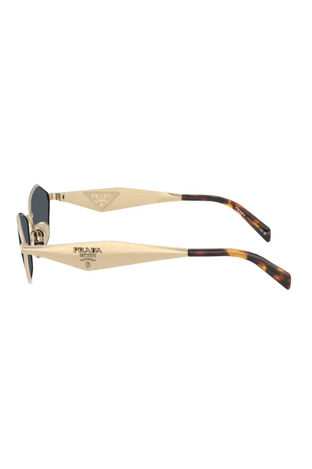 Pillow Cat Eye Sunglasses-GOLD-ACCESSORIESUNGLASSES-PRADA