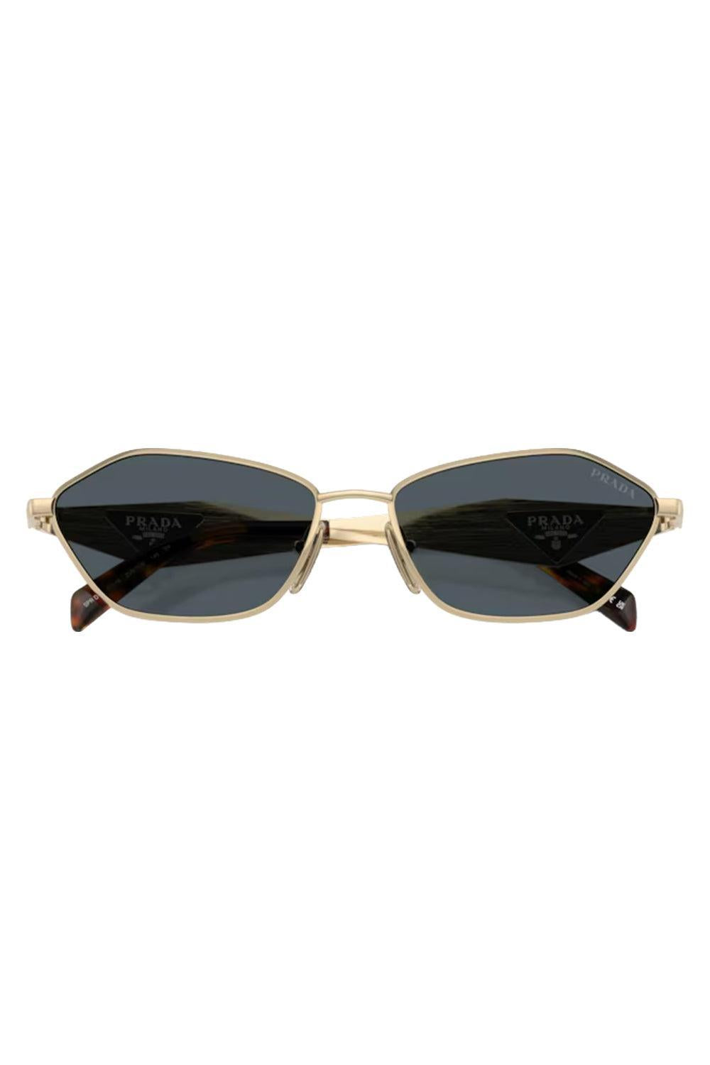 Pillow Cat Eye Sunglasses-GOLD-ACCESSORIESUNGLASSES-PRADA