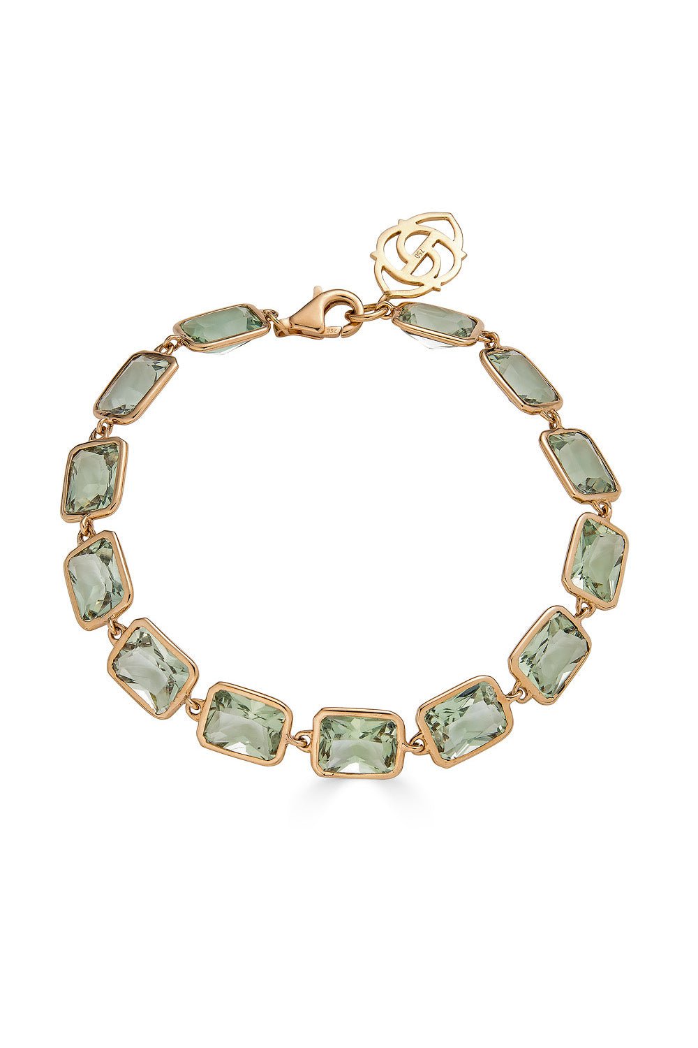 PIRANESI-Pietra Emerald Cut Amethyst Bracelet-ROSE GOLD