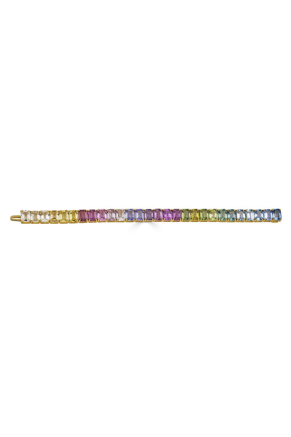 PIRANESI-Multi Sapphire Bracelet-YELLOW GOLD
