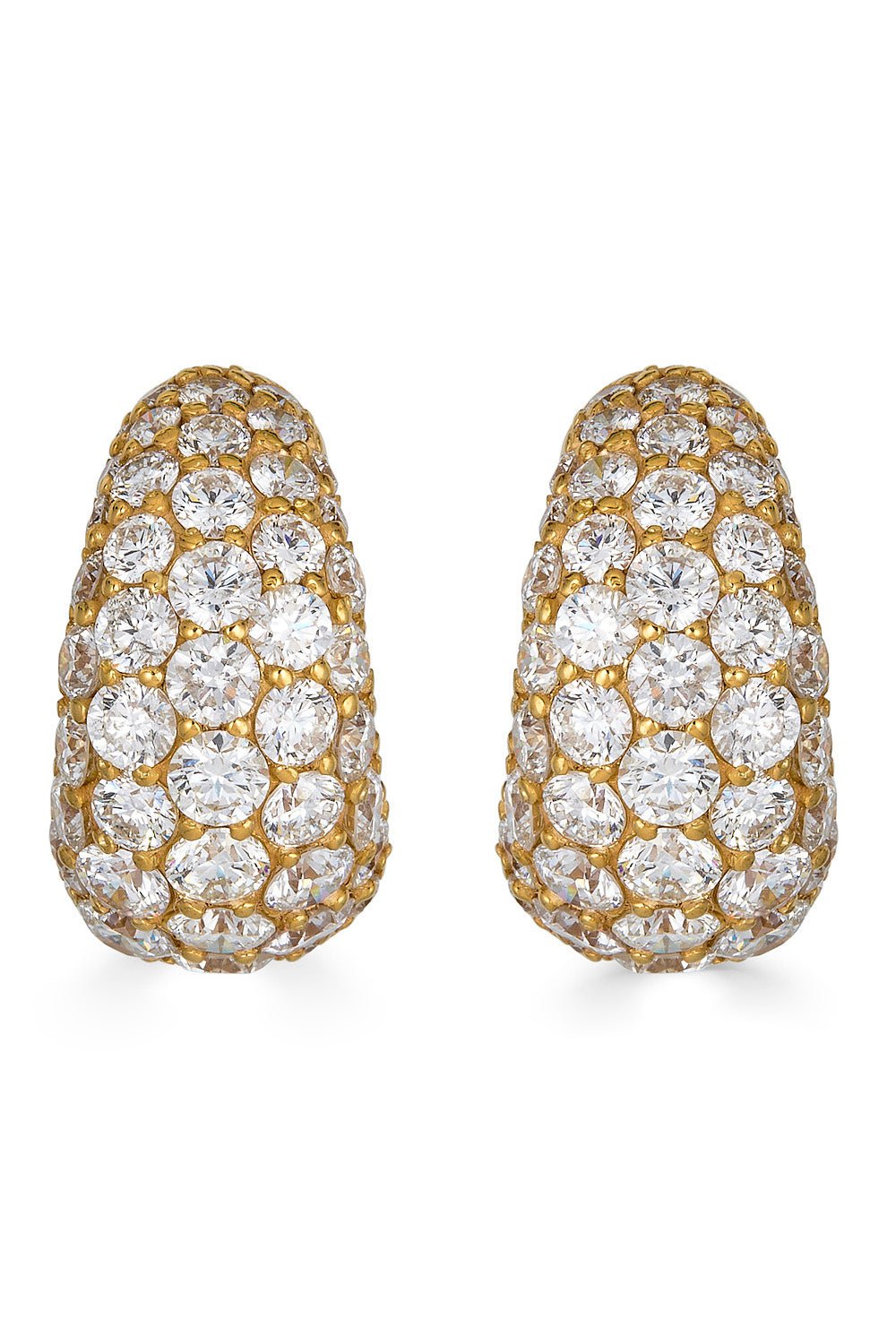 PIRANESI-Dome Huggie Earrings-