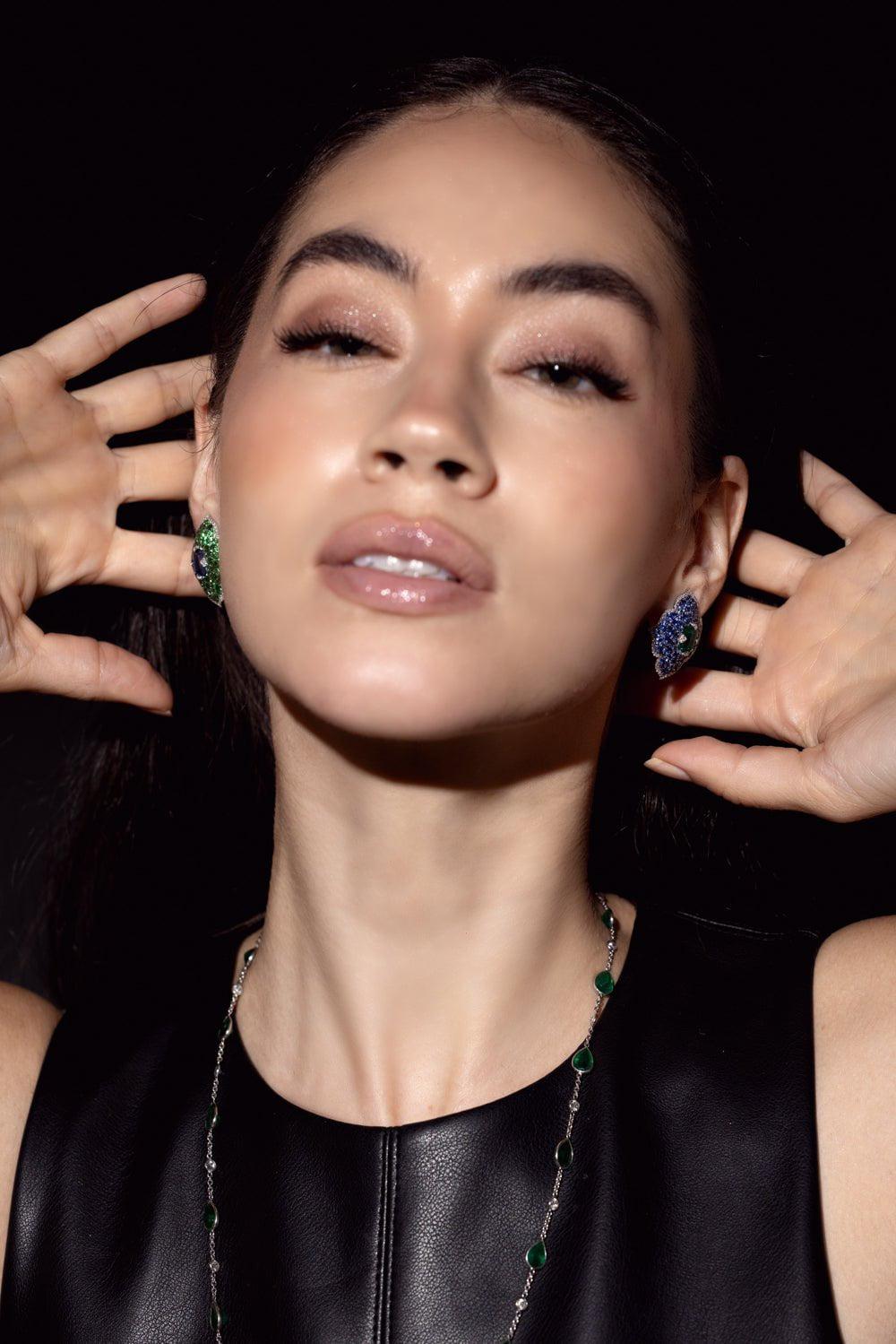 PIRANESI-Mix Match Earrings-WHITE GOLD