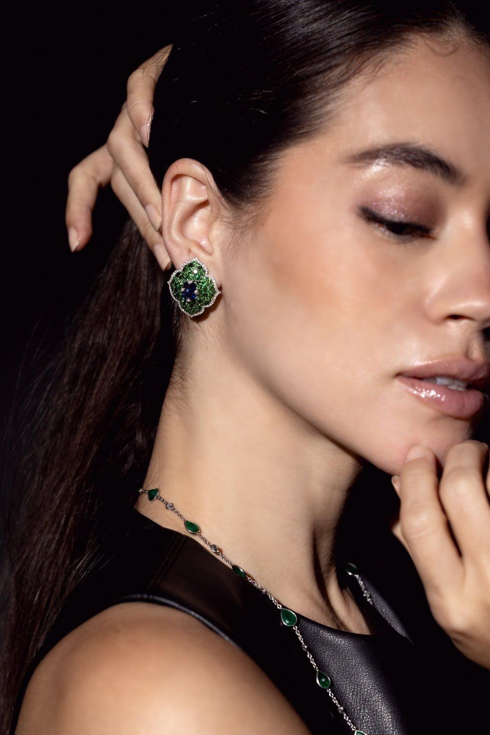 PIRANESI-Mix Match Earrings-WHITE GOLD