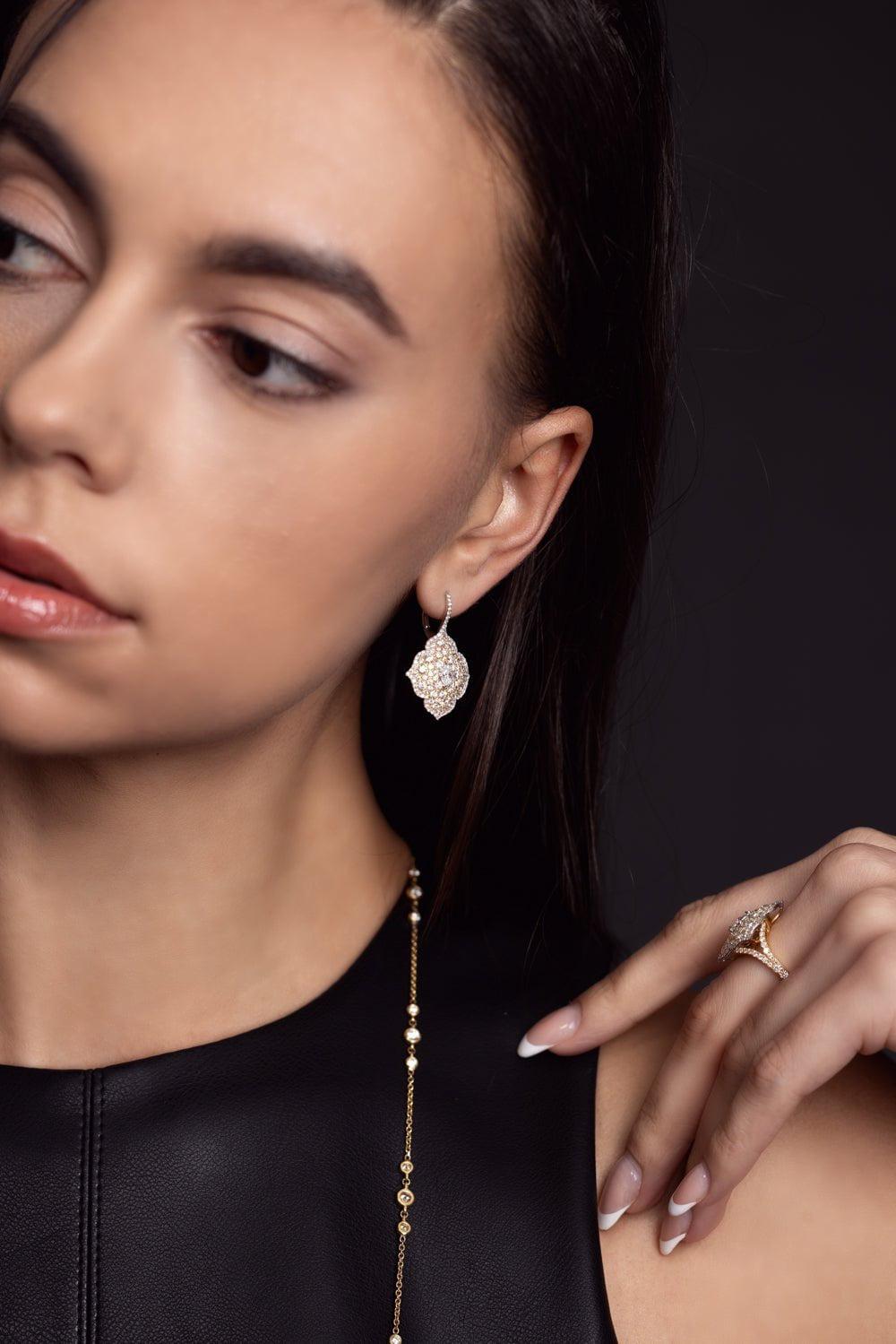 PIRANESI-Pasha Drop Earring-YELLOW GOLD