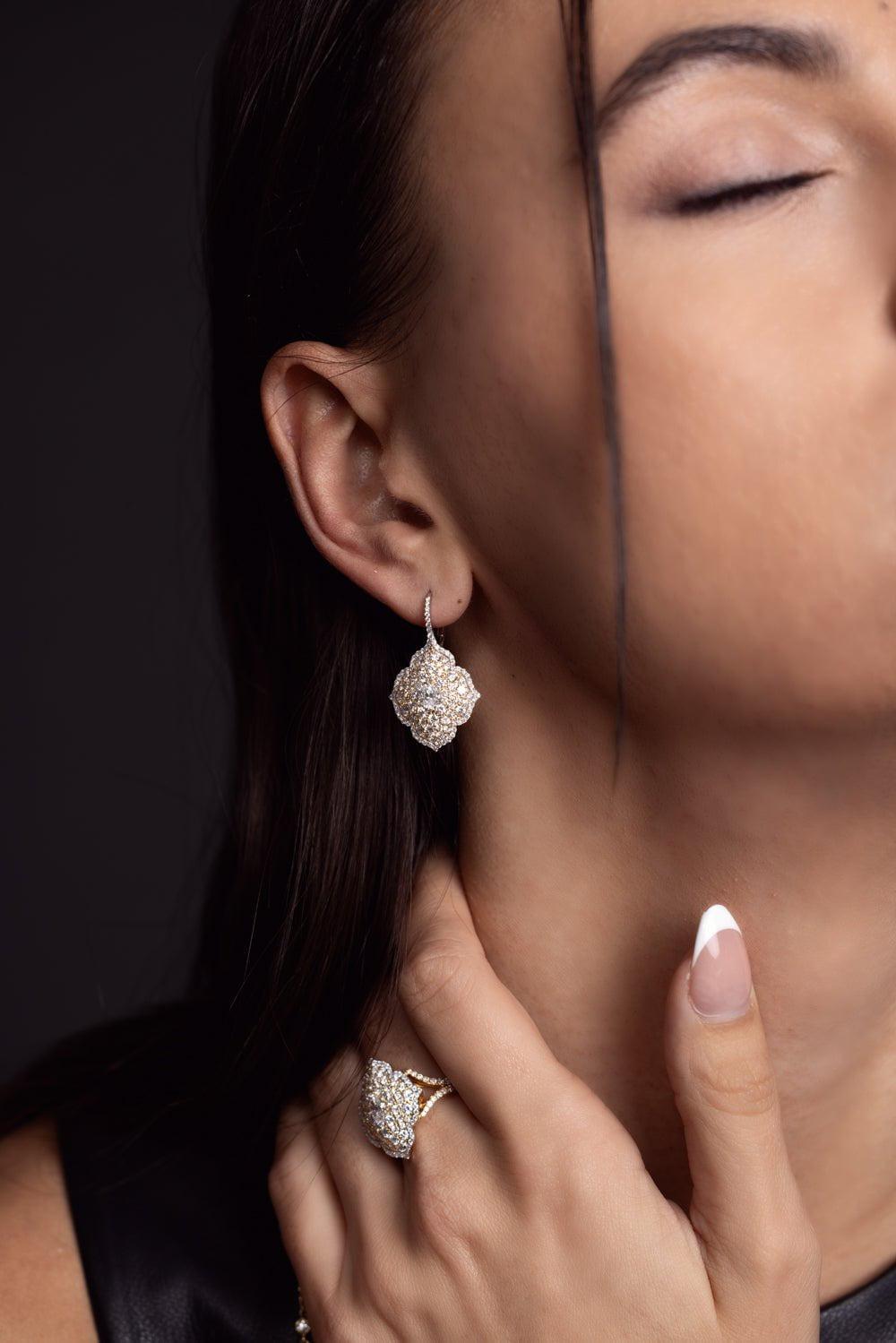PIRANESI-Pasha Drop Earring-YELLOW GOLD