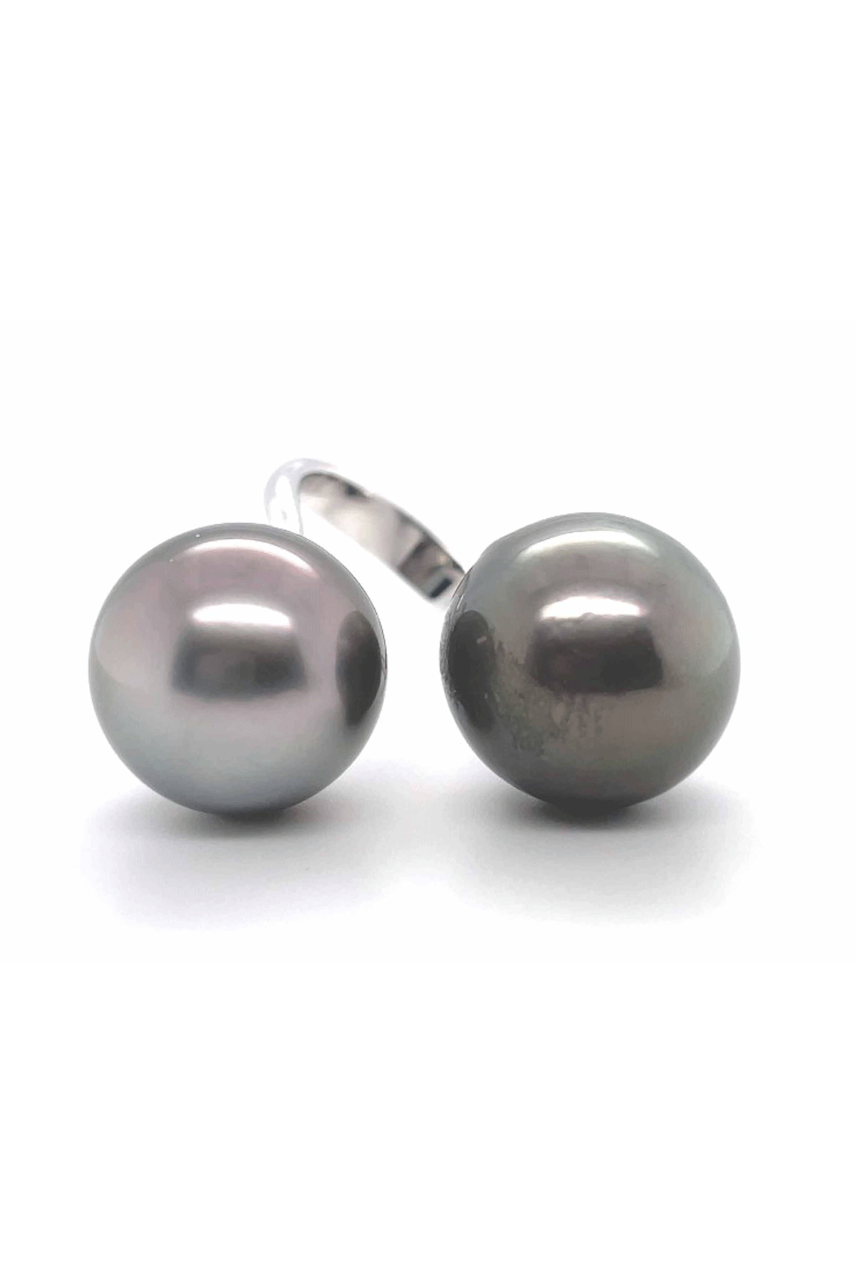 South Sea Double Pearl Ring-WHITE GOLD-6.5-JEWELRYFINE JEWELRING-PIRANESI