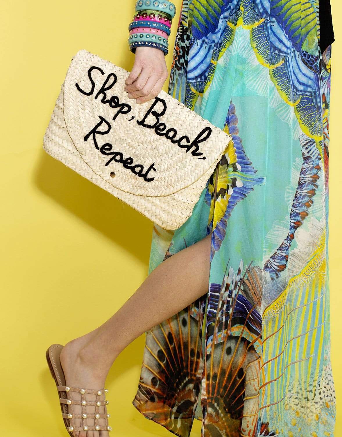 POOLSIDE-Shop Beach Repeat Clutch-NATURAL