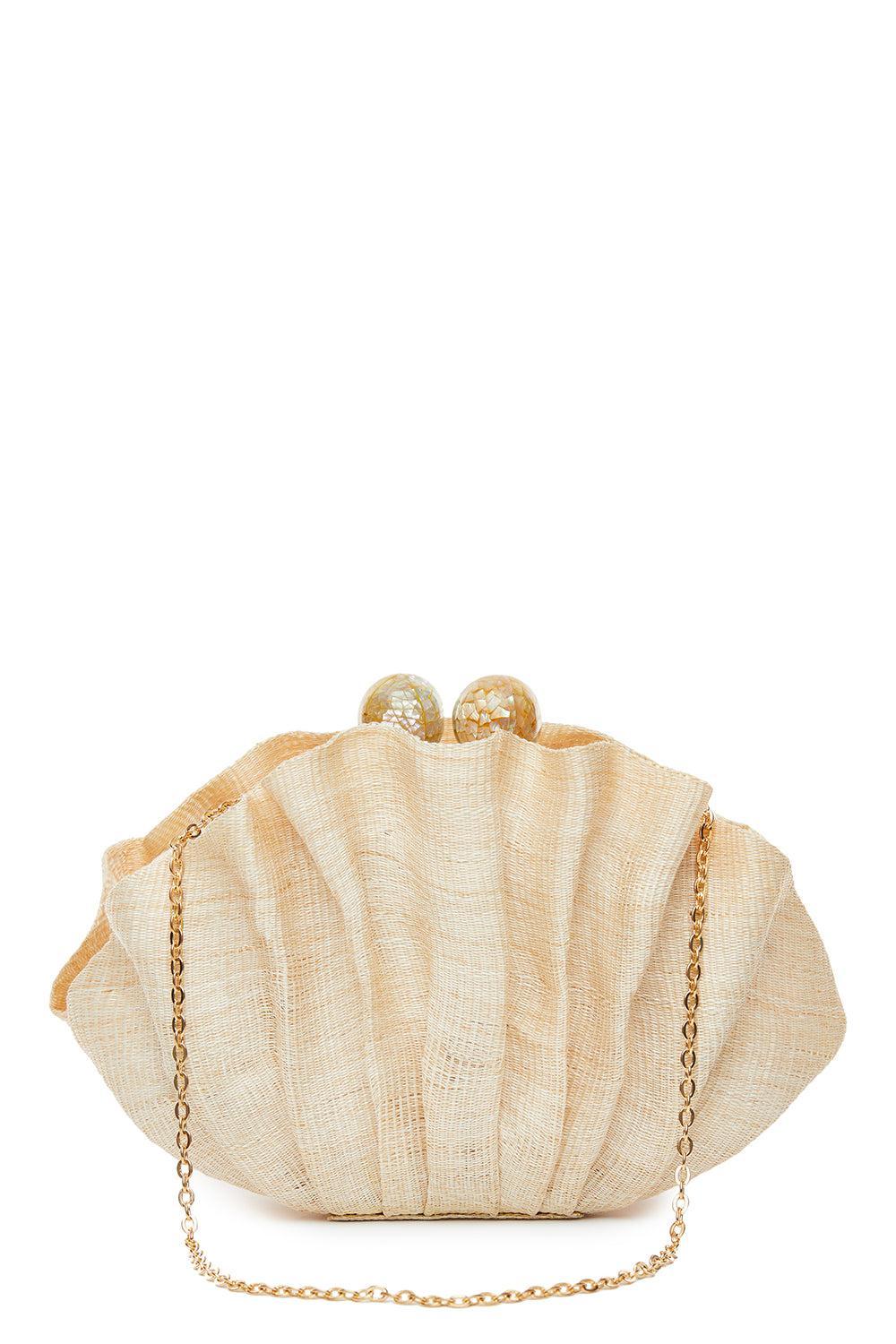 The Origami Scallop-SAND-O/S-HANDBAGCLUTCHES-POOLSIDE
