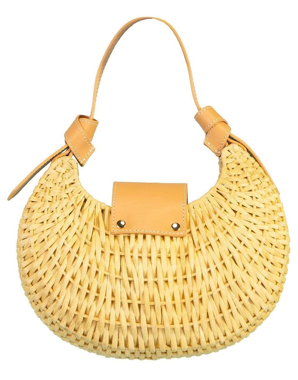 POOLSIDE-Small Wicker Hobo-NATURAL