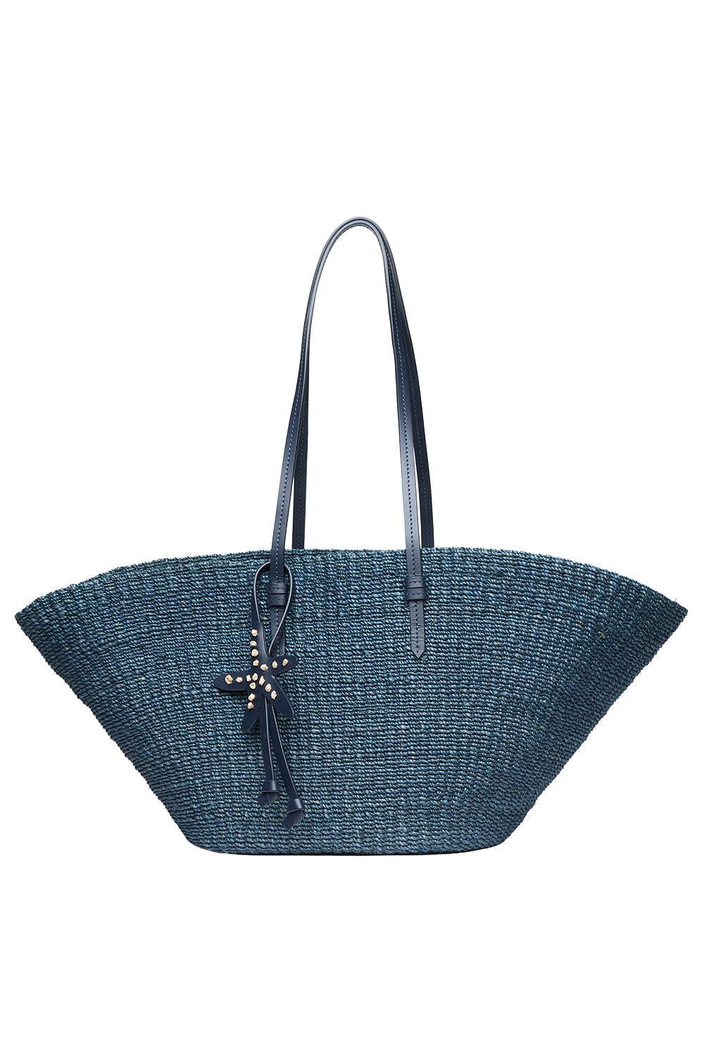 The East West Charm Tote - All Navy-BLUE-HANDBAGTOTES-POOLSIDE