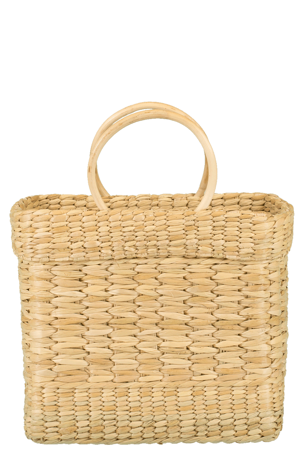 POOLSIDE-The Lori Handbag-NAT/RED