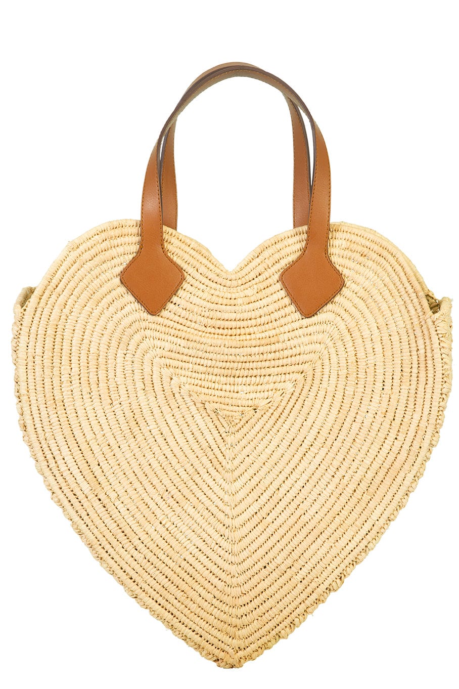 POOLSIDE-Big Heart Tote-NAT/TAN