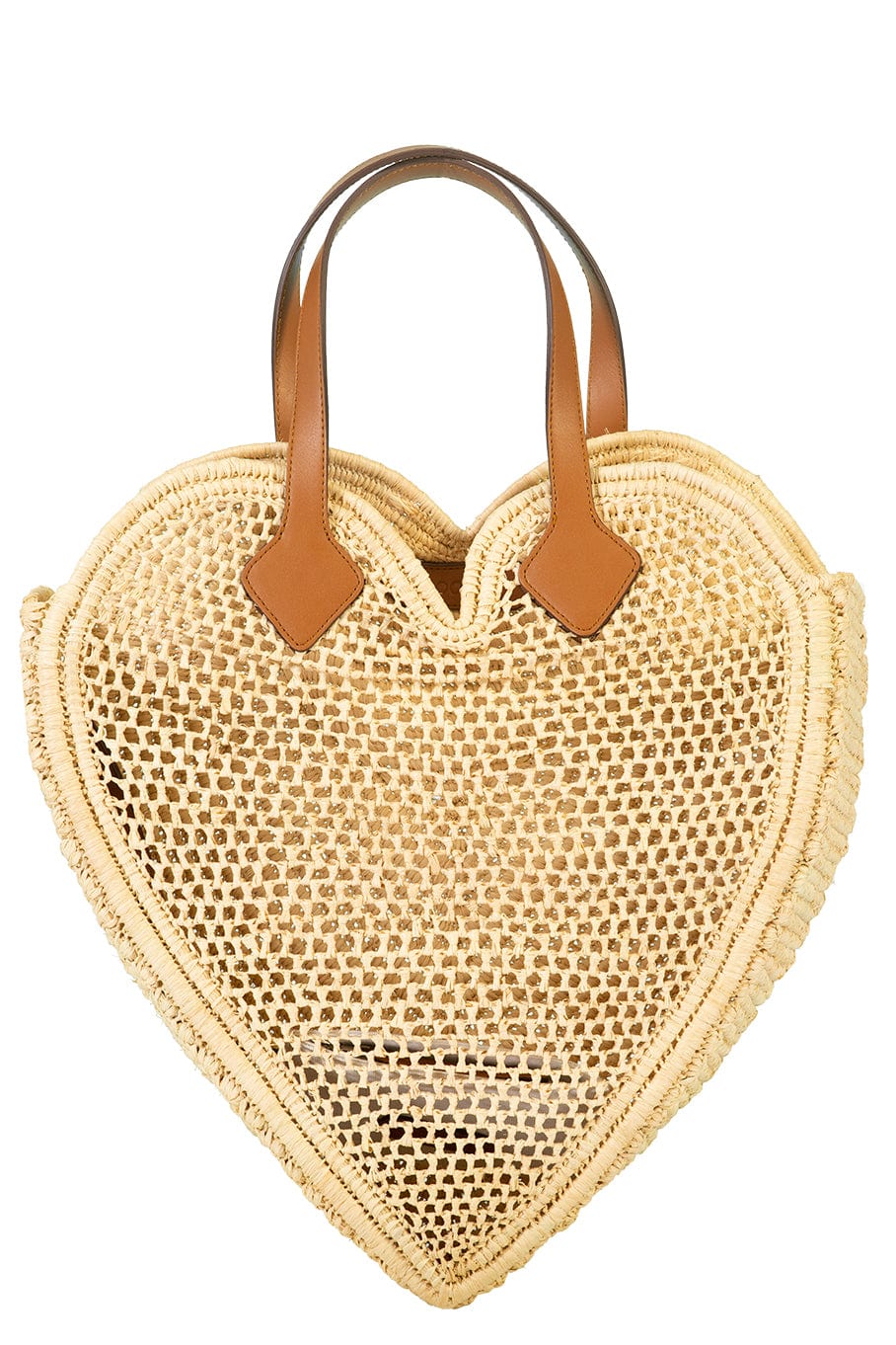 POOLSIDE-Big Heart Tote-NAT/TAN
