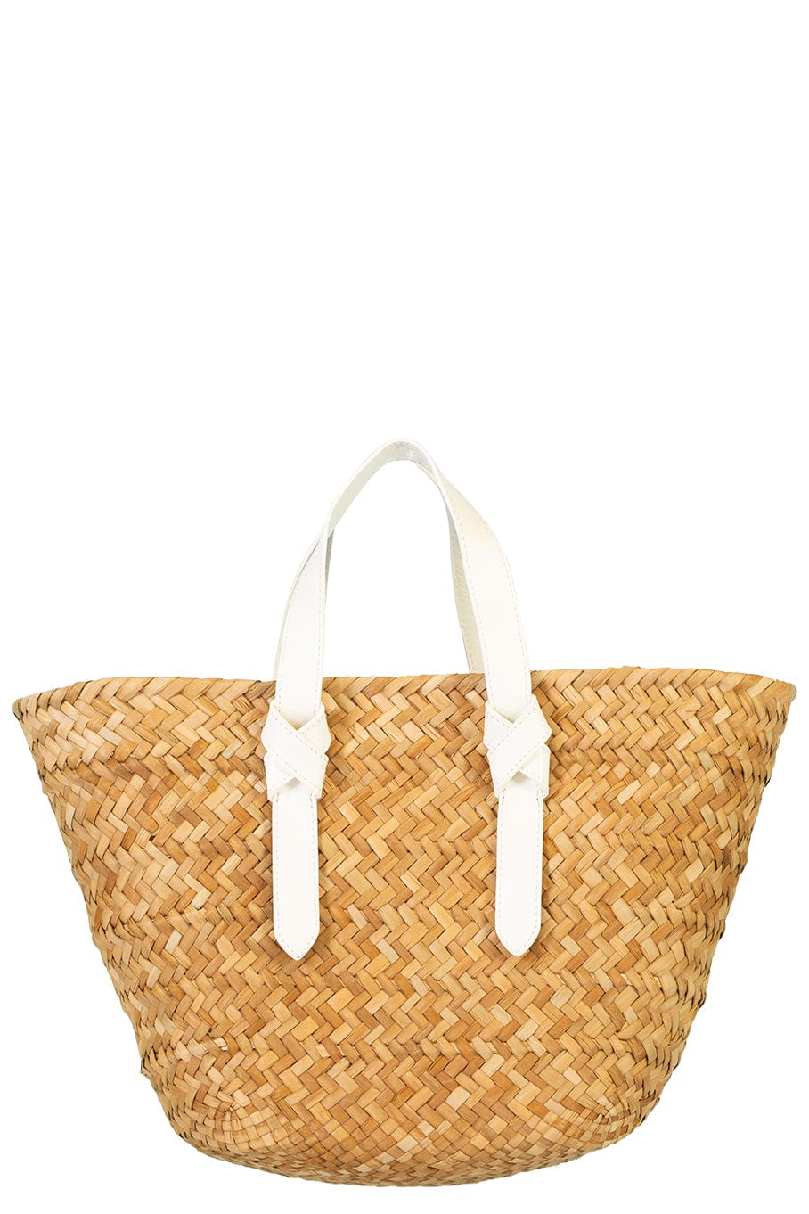 POOLSIDE-Isola Tote-NAT/WHT