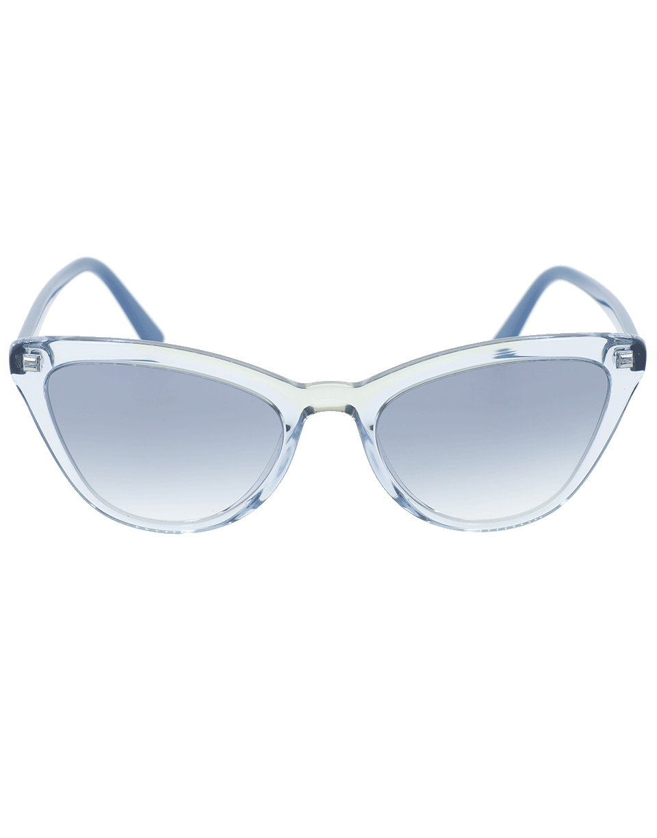 PRADA-Blue Catwalk Sunglasses-AZURE