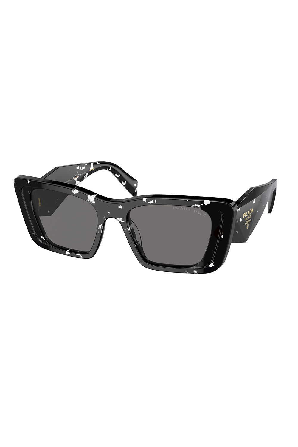 Side Logo Butterfly Sunglasses-BK/GREY-ACCESSORIESUNGLASSES-PRADA