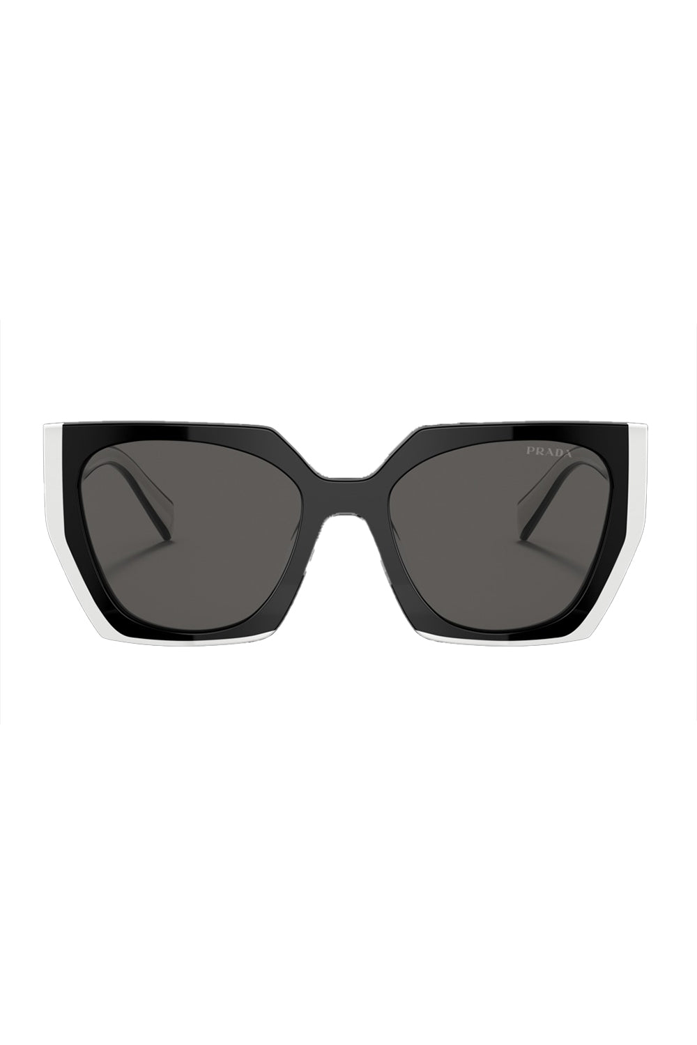 Side Logo Rectangle Sunglasses-BK/SLATE-ACCESSORIESUNGLASSES-PRADA