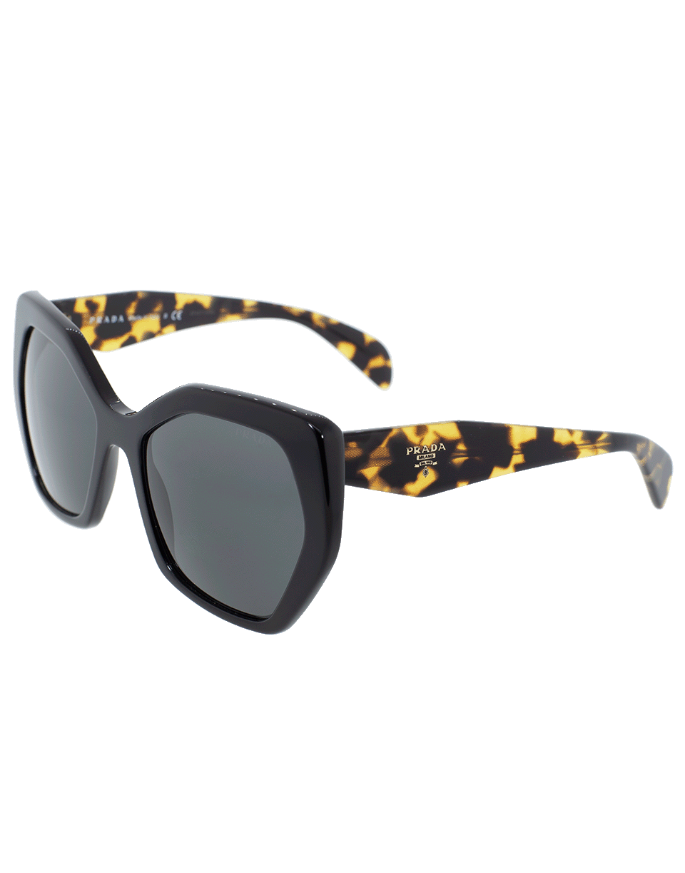 PRADA-Heritage Butterfly Sunglasses-BLACK