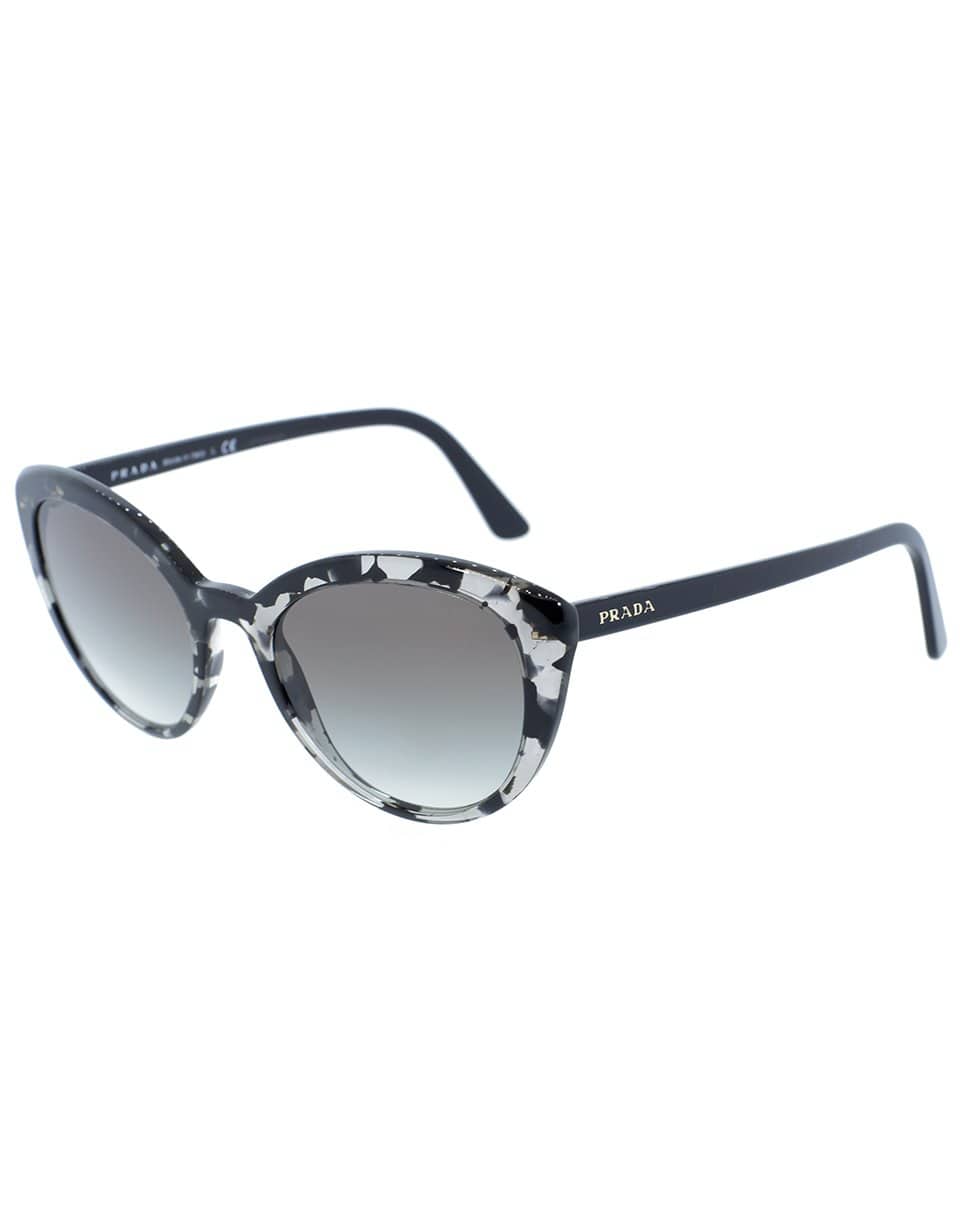 PRADA-Grey Slim Cat Eye Sunglasses-GREY