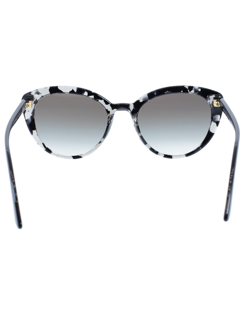 PRADA-Grey Slim Cat Eye Sunglasses-GREY