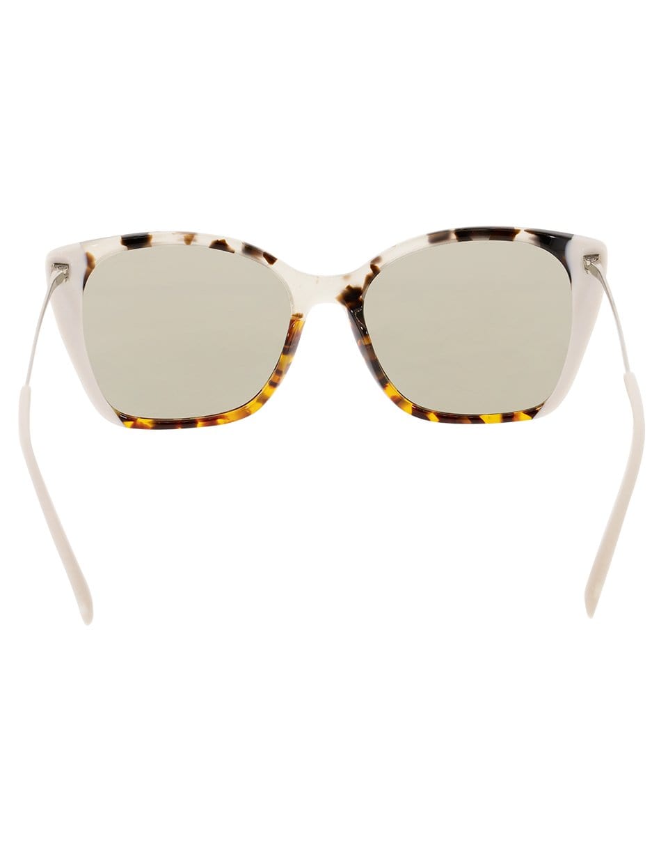 PRADA-Havana and Ivory Cat Eye Sunglasses-HAV/IVRY