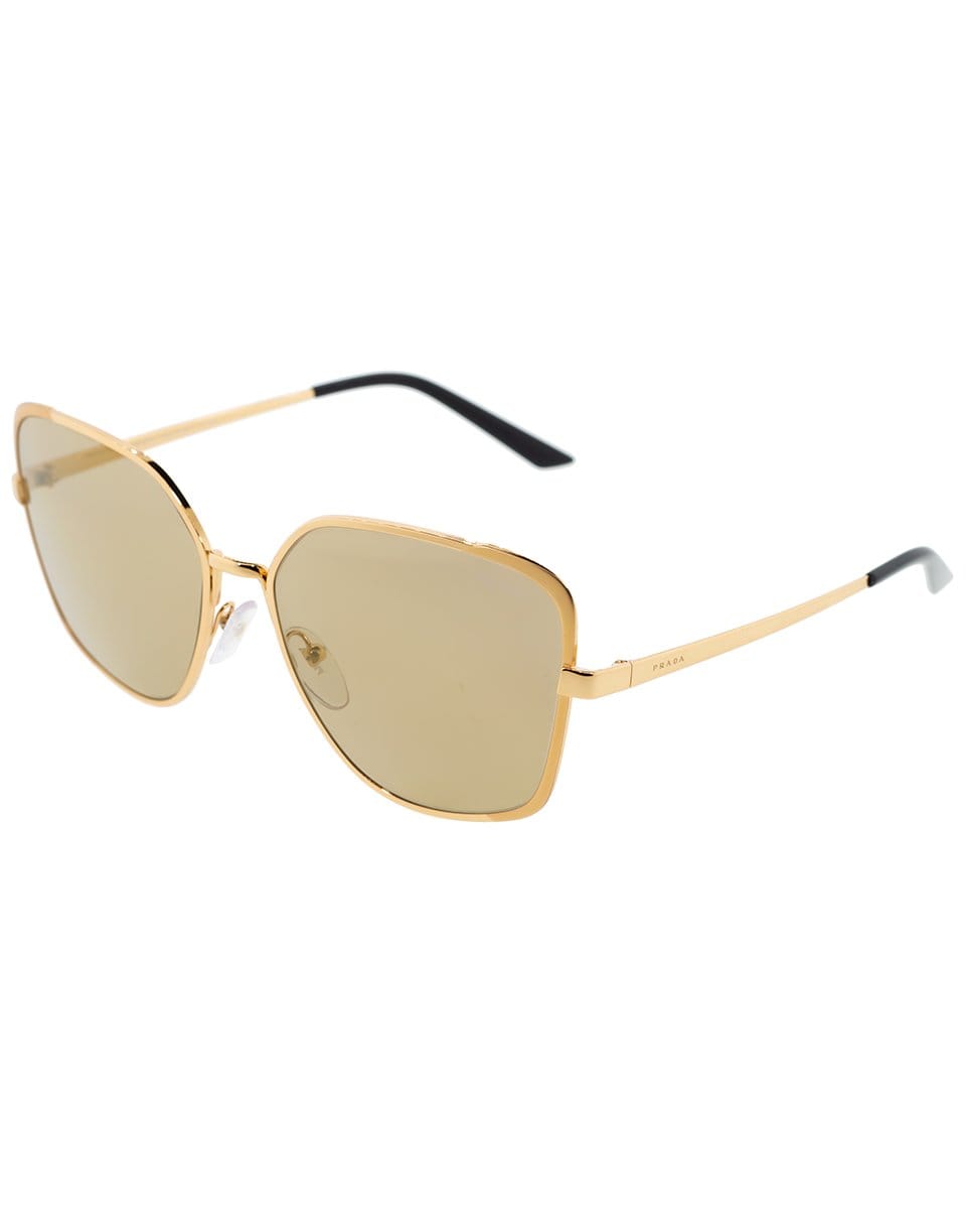 PRADA-Pink and Gold Butterfly Sunglasses-PNK/GLD