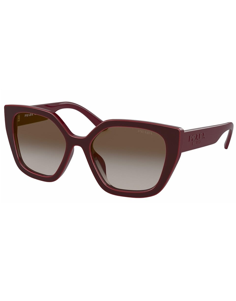 PRADA-Bordeaux Sunglasses-RED