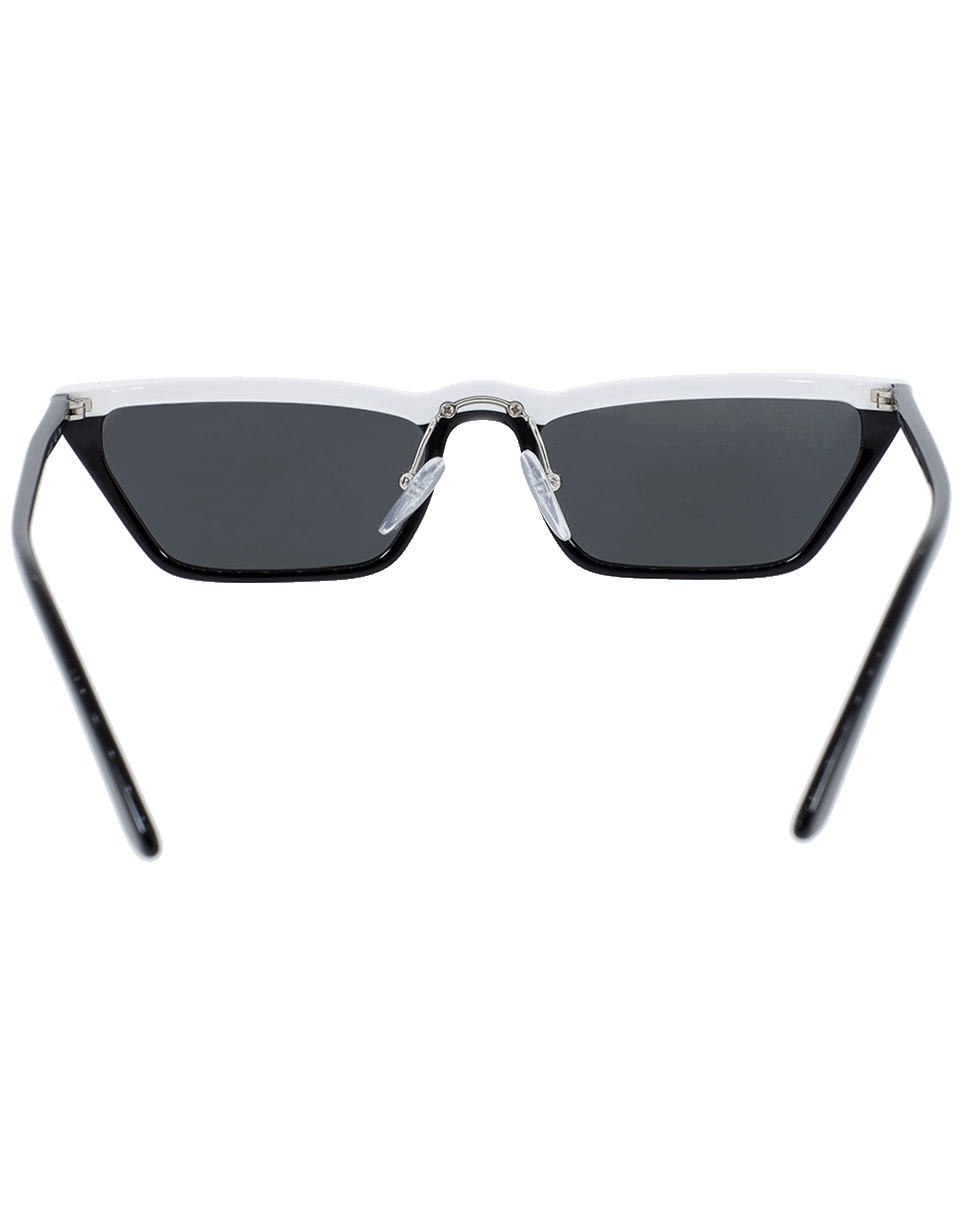 PRADA-Catwalk Ultravox Sunglasses-WHT/BLK