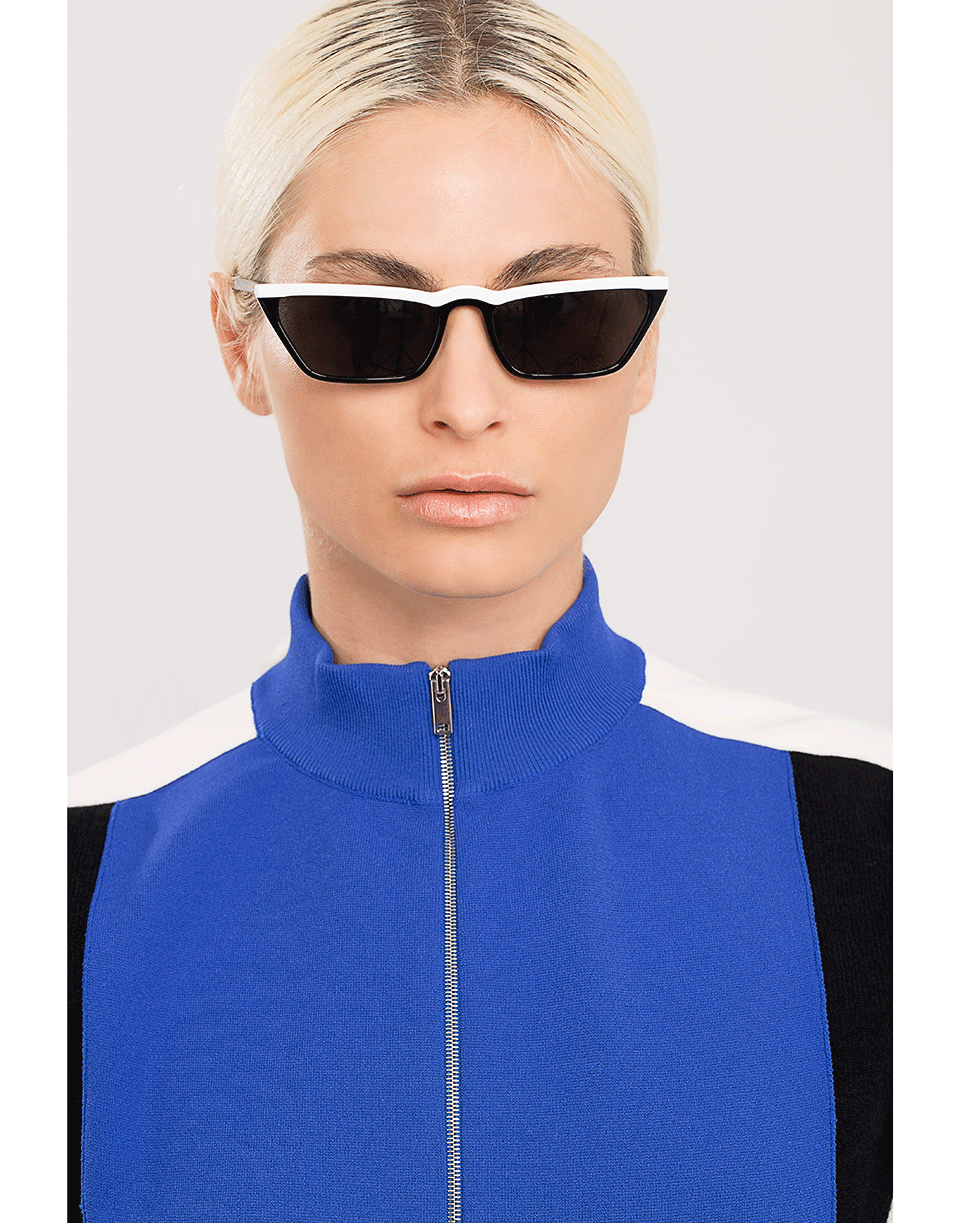 PRADA-Catwalk Ultravox Sunglasses-WHT/BLK