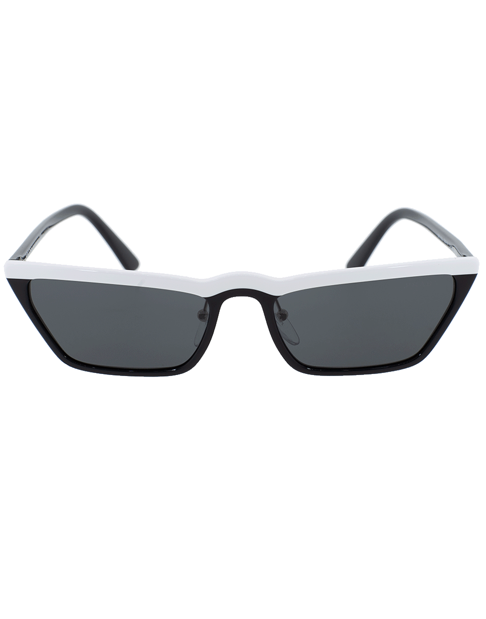 PRADA-Catwalk Ultravox Sunglasses-WHT/BLK