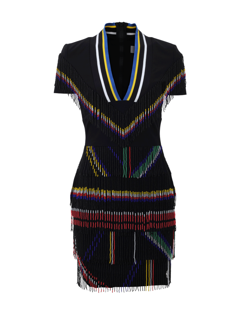 PREEN-Saada Dress-BLACK