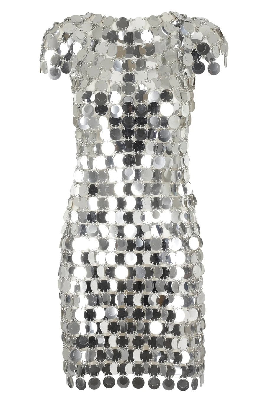 RABANNE-Sequin Dress-