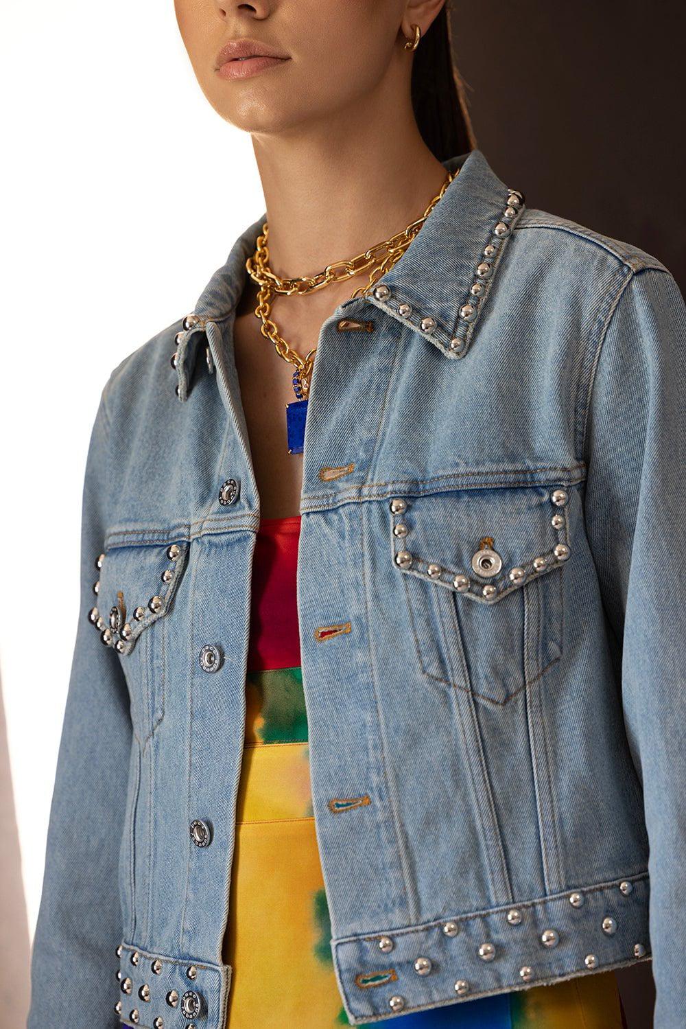 RABANNE-Denim Jacket-