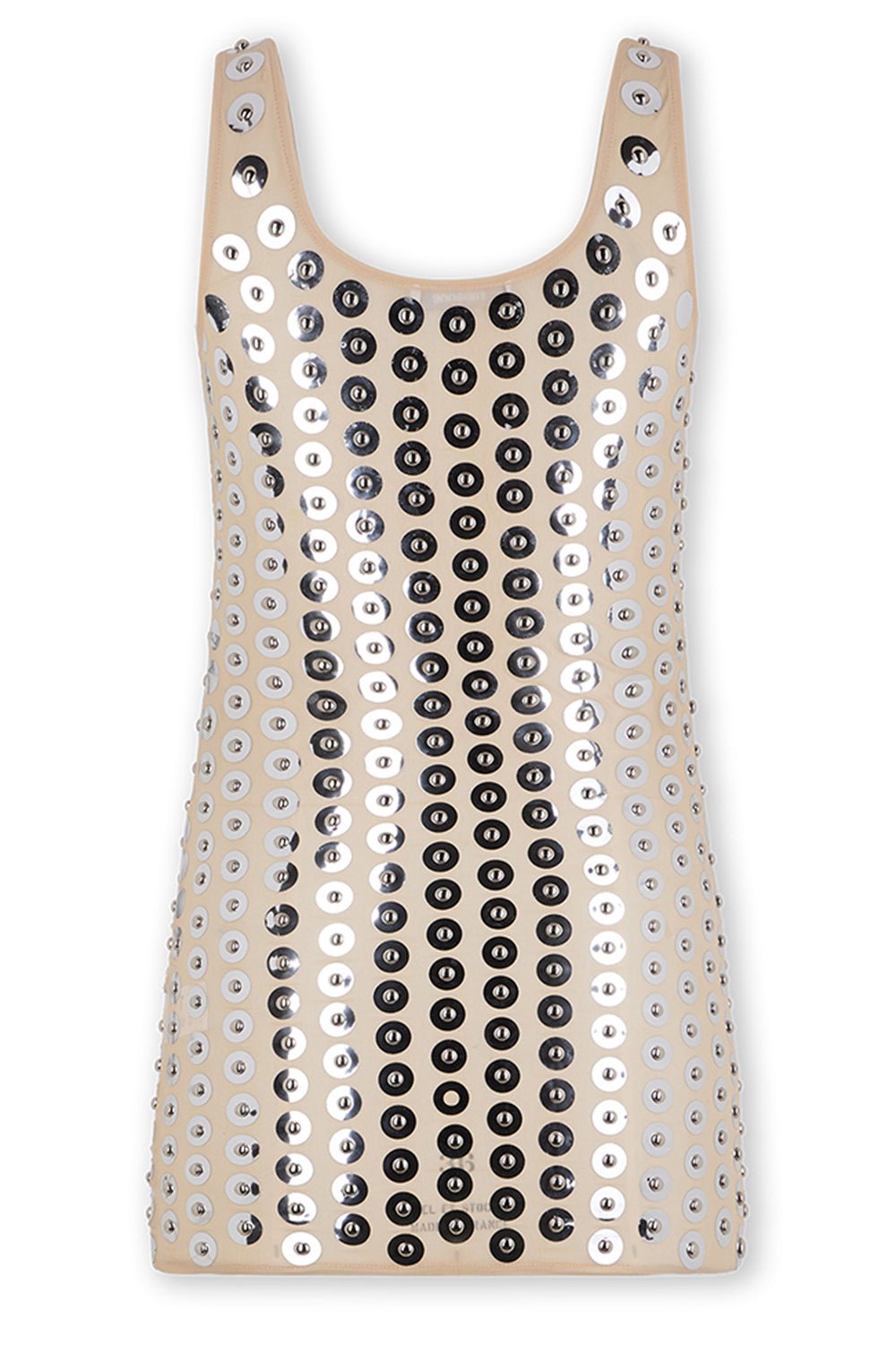 RABANNE-Embellished Tank Top-