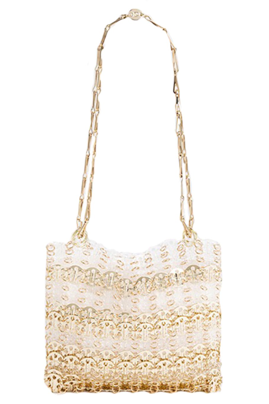 RABANNE-1969 Nano Handbag-LT GOLD