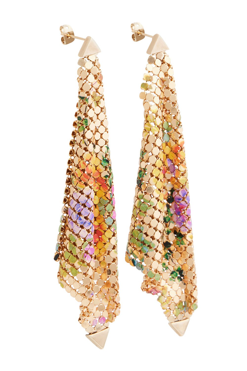 RABANNE-Flower Boulce D'Oreill Earrings-FLOWER/YELLOW/ORANGE