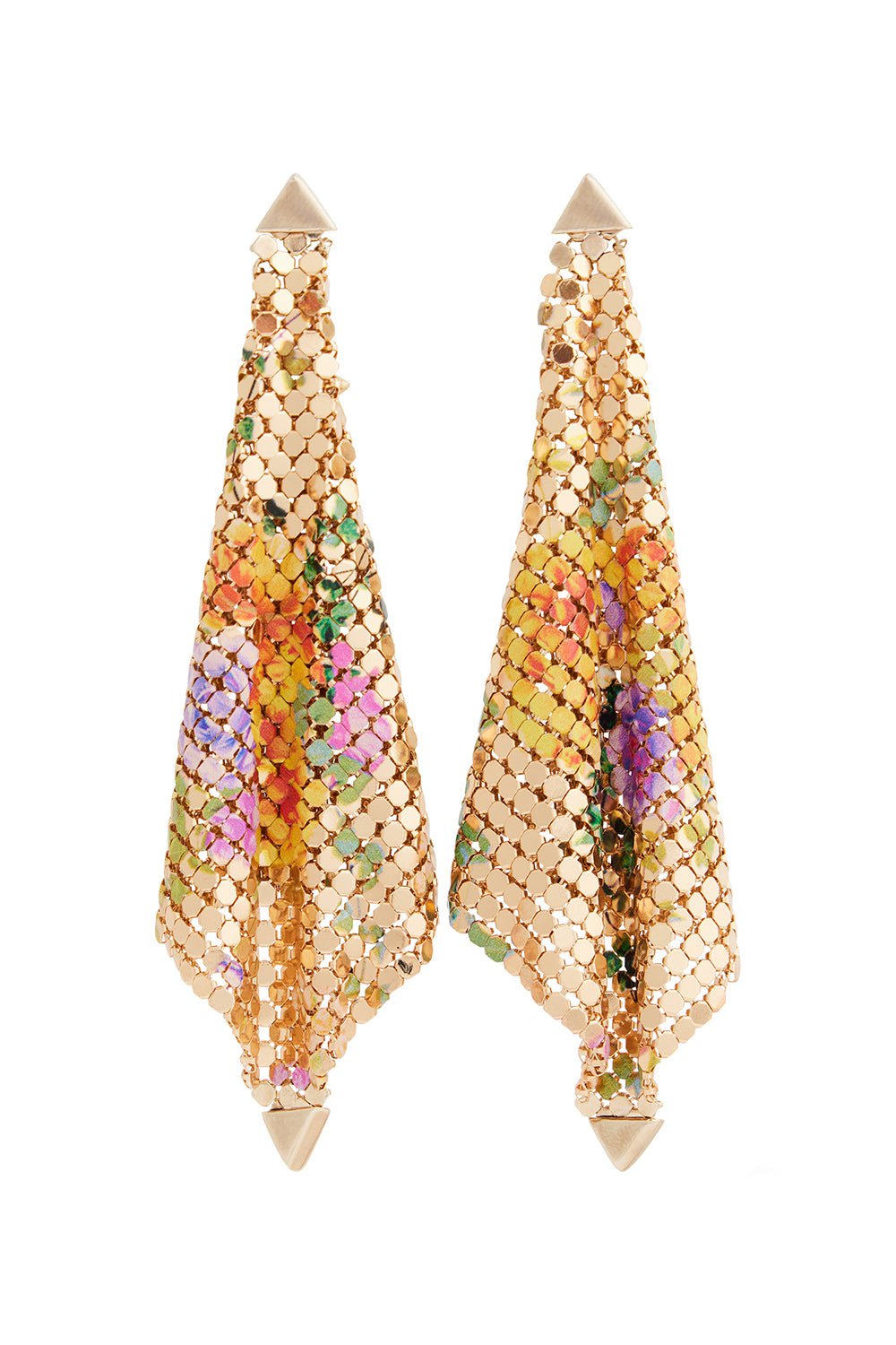 RABANNE-Flower Boulce D'Oreill Earrings-FLOWER/YELLOW/ORANGE