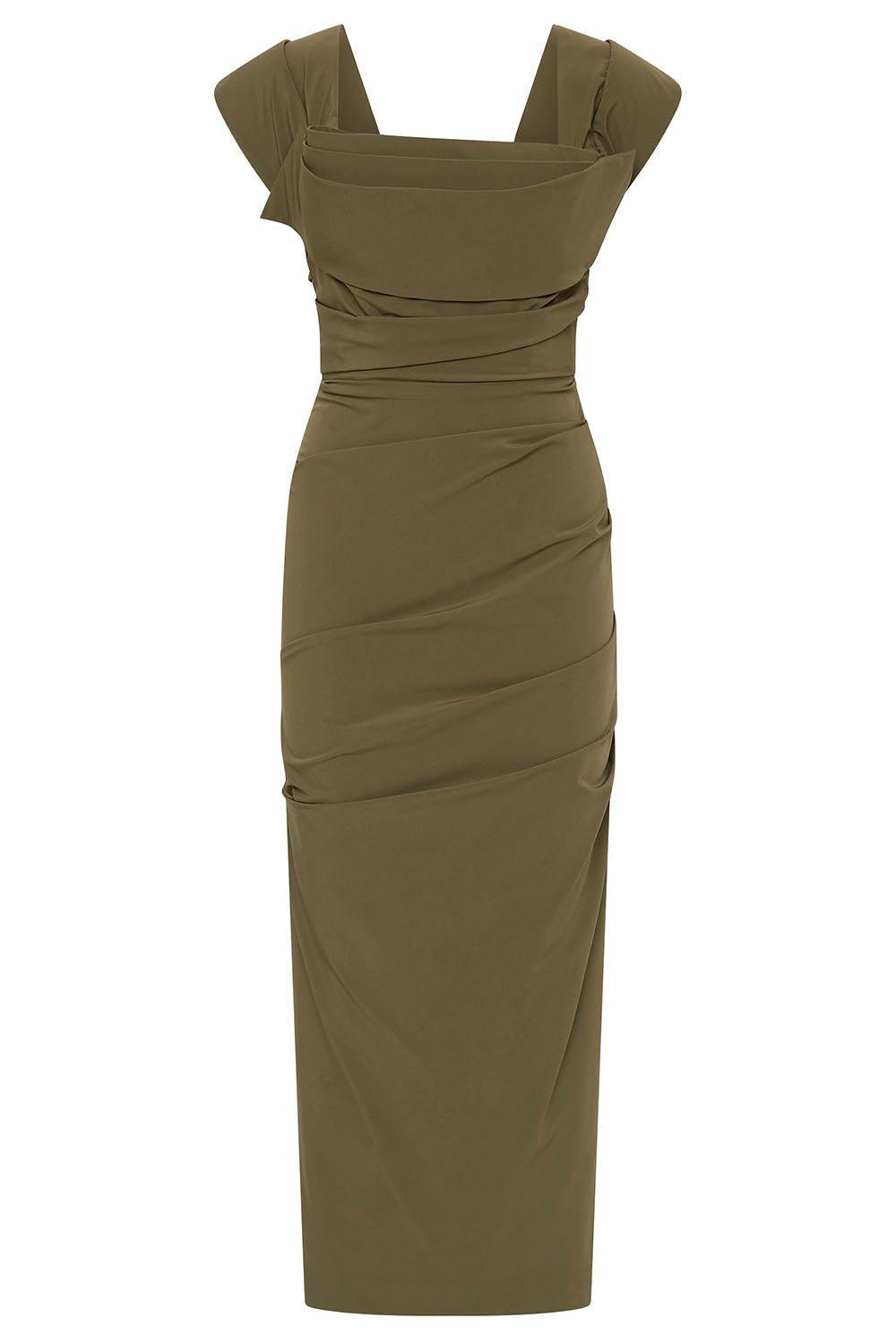 Salma Dress-GREEN-4-CLOTHINGDRESSCASUAL-RACHEL GILBERT