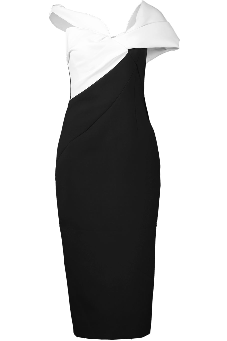 RACHEL GILBERT-Matteo Draped Midi Dress-